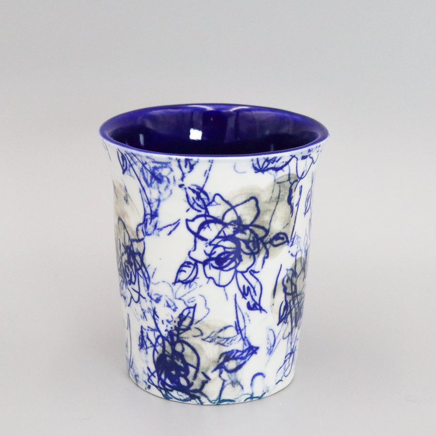 Blue Swirl Cup