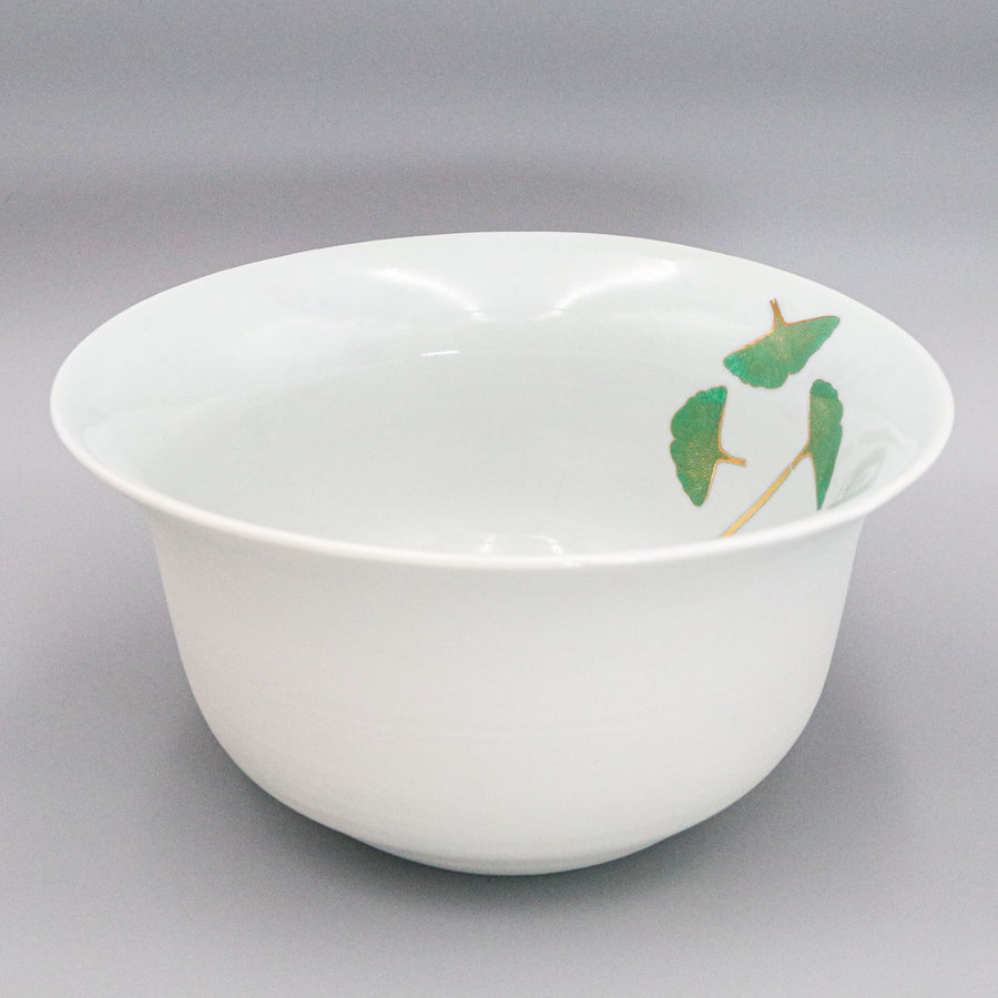 Porcelain Ginko Bowl