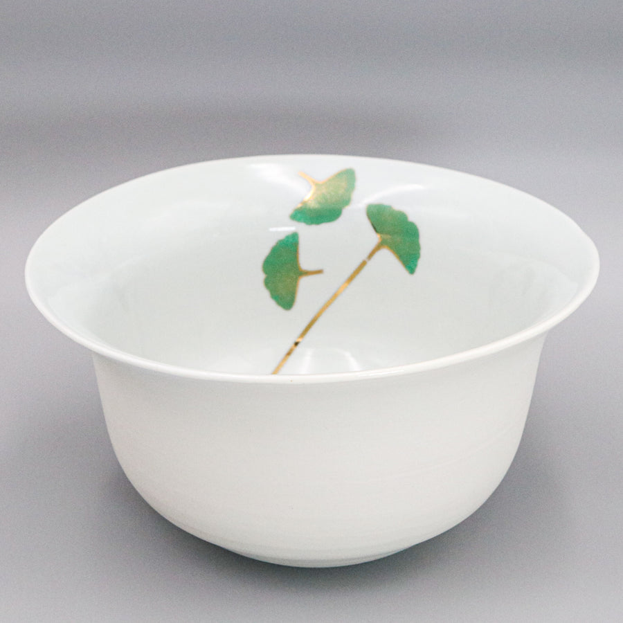 Porcelain Ginko Bowl